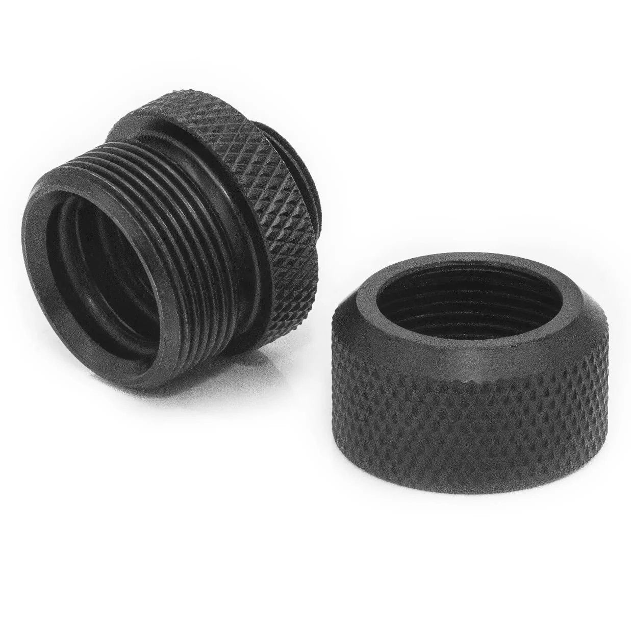 Six Pack G1/4 Thread To 14mm Outer Diameter Hard Tubing Compression Fittings With High Body Design For Computer Water Cooling