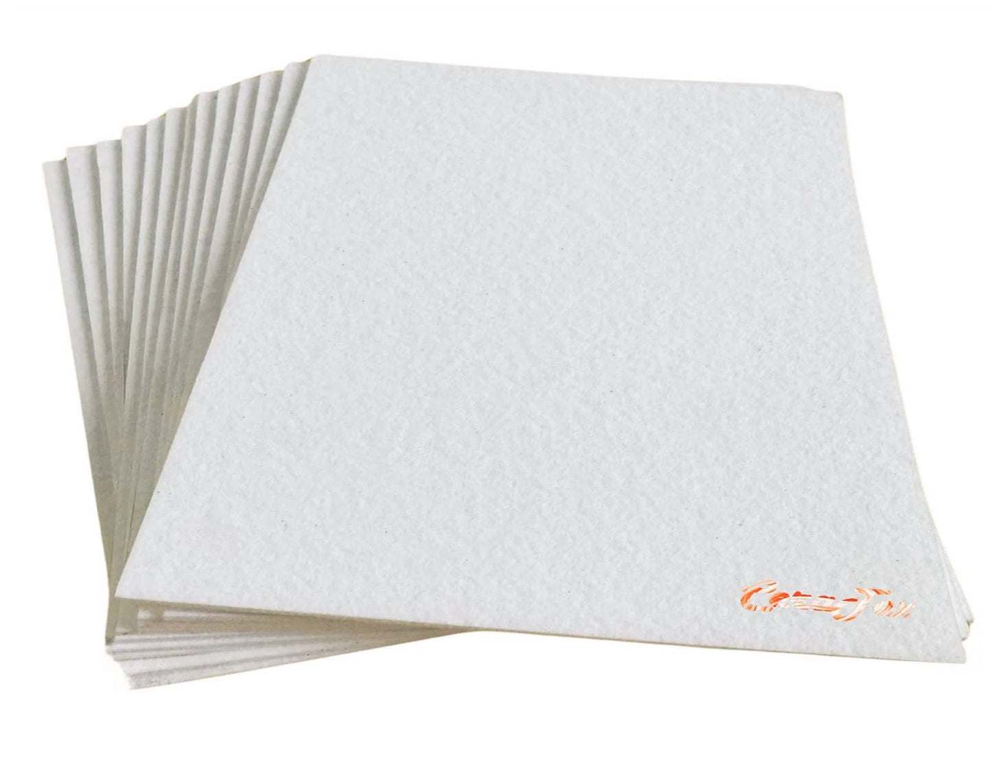Ceramic Fiber Paper For Kilns And Furnaces 1/8 Inch Thick 11 By 12 Inch Pack Of 10 Sheets Lightweight And Flexible Easy To Cut High Temperature Insulation Up To 2300 F Gasket Or Liner For Kiln Stove Furnace Glass Fusing CeraTex 3170