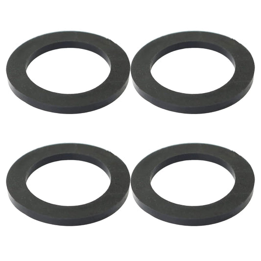 Water Meter Gasket Kit 4 Pcs 26mm ID Rubber O Ring DN25 Slide Joint Seal For Plumbing Replacement Black Gaskets PVC