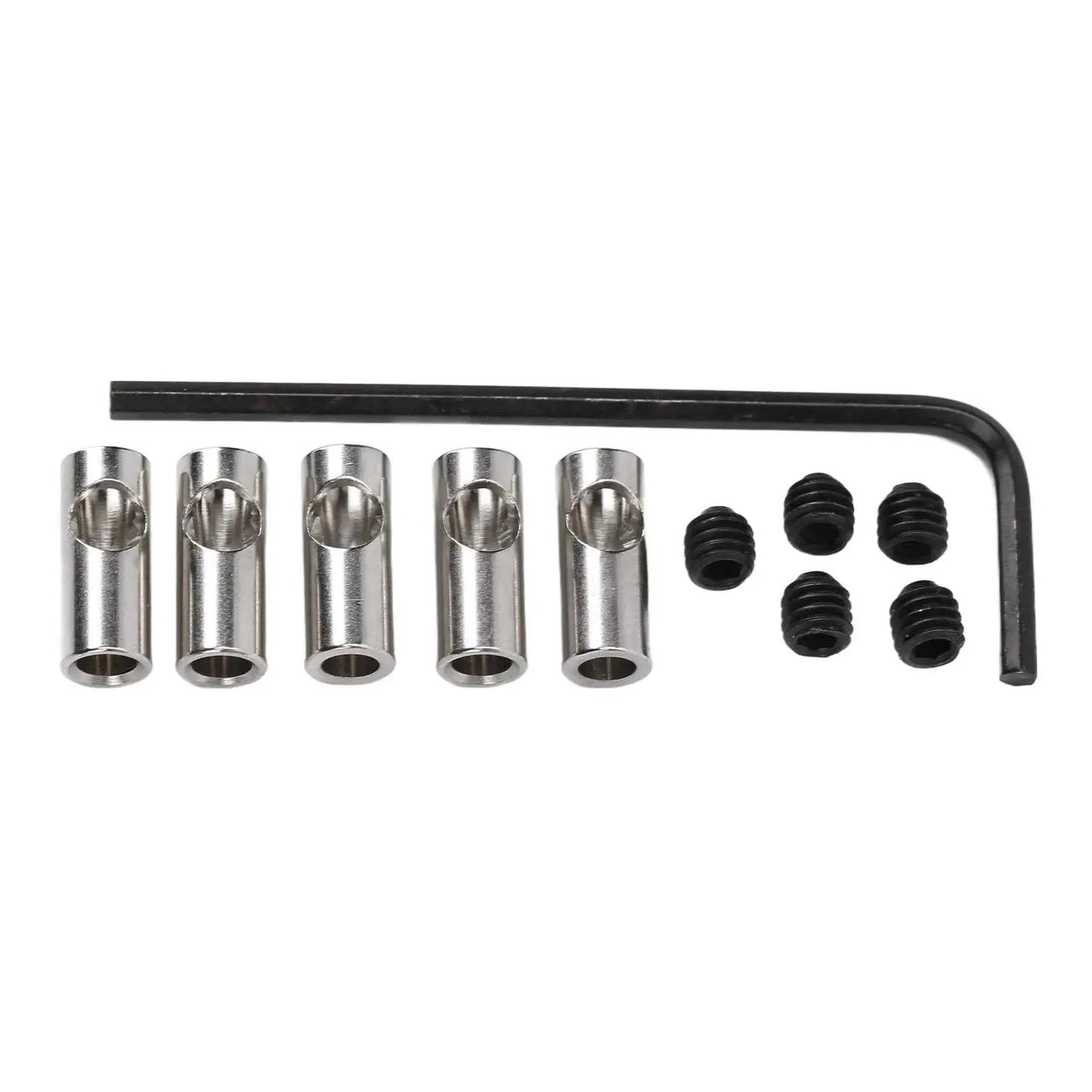 RC Pinion Gear Adapter 3.175mm To 5mm Shaft Reducer Sleeve For 3650 550 540 Motors with screws and wrench