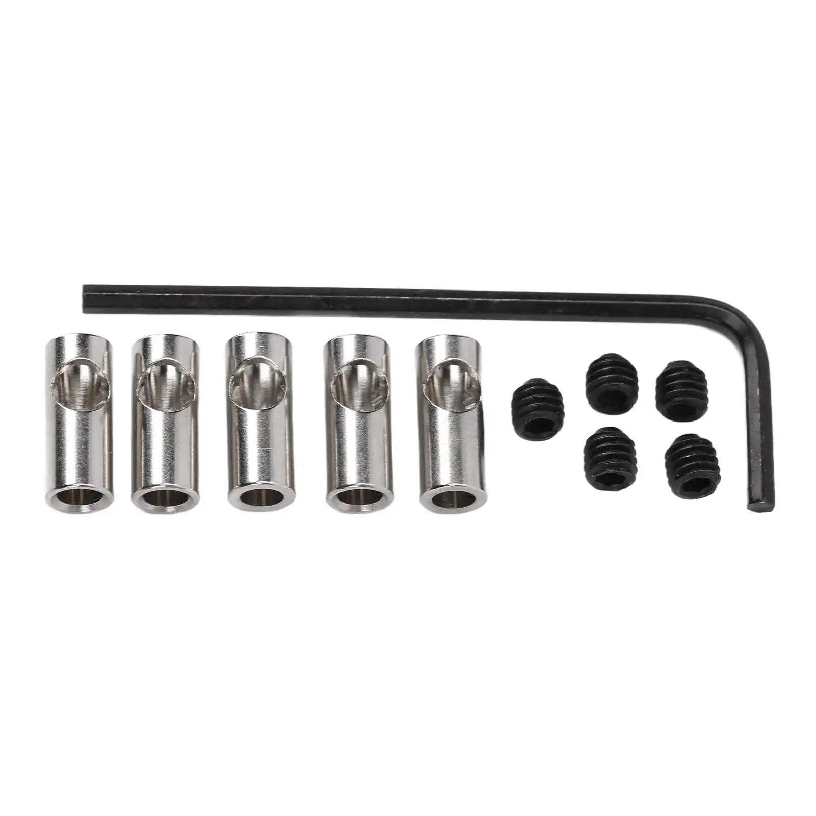 RC Pinion Gear Adapter 3.175mm To 5mm Shaft Reducer Sleeve For 3650 550 540 Motors with screws and wrench