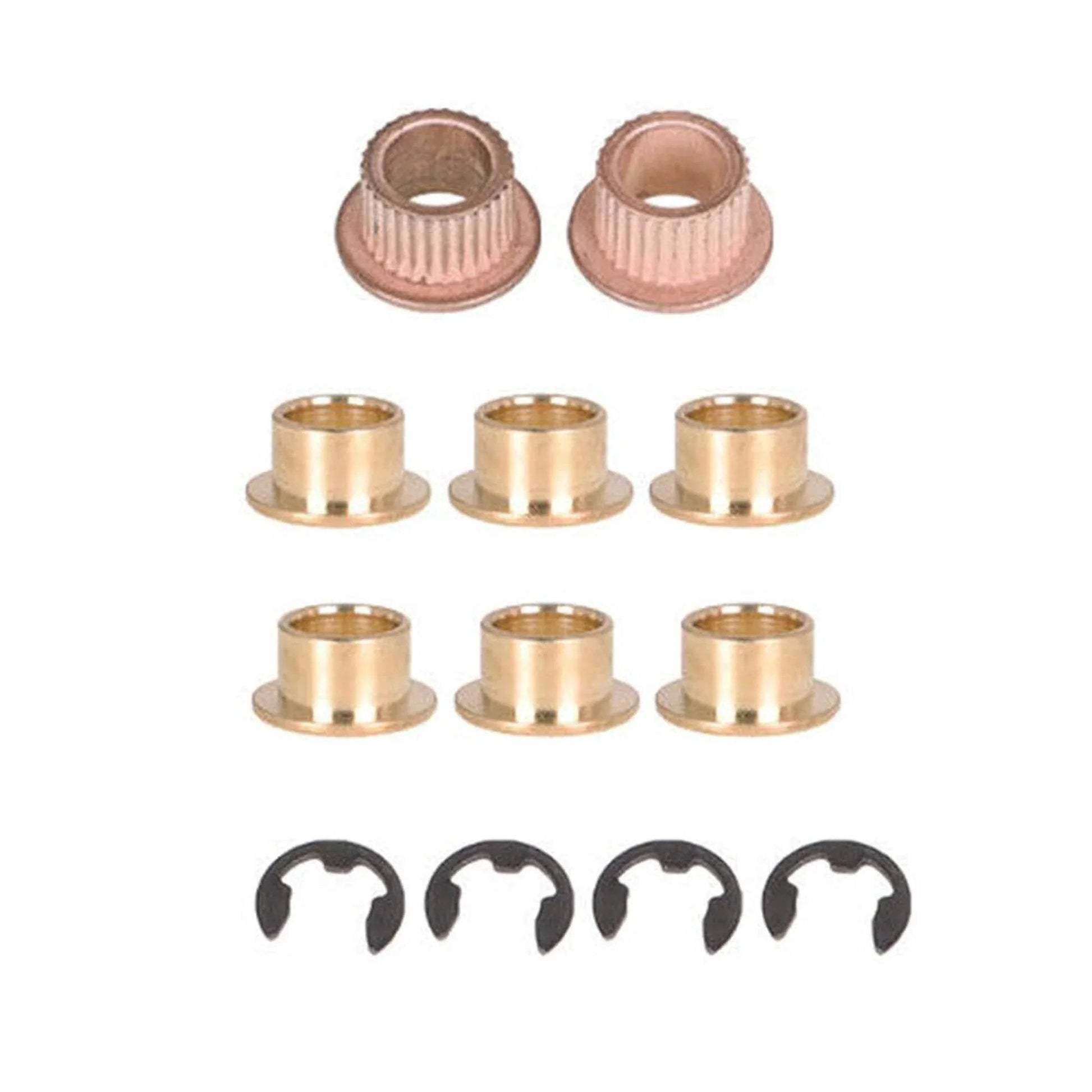 Door Hinge Spring Pin And Bushing Repair Kit For Classic American Cars 1968 To 1979 with hardened pin and durable bushings visible