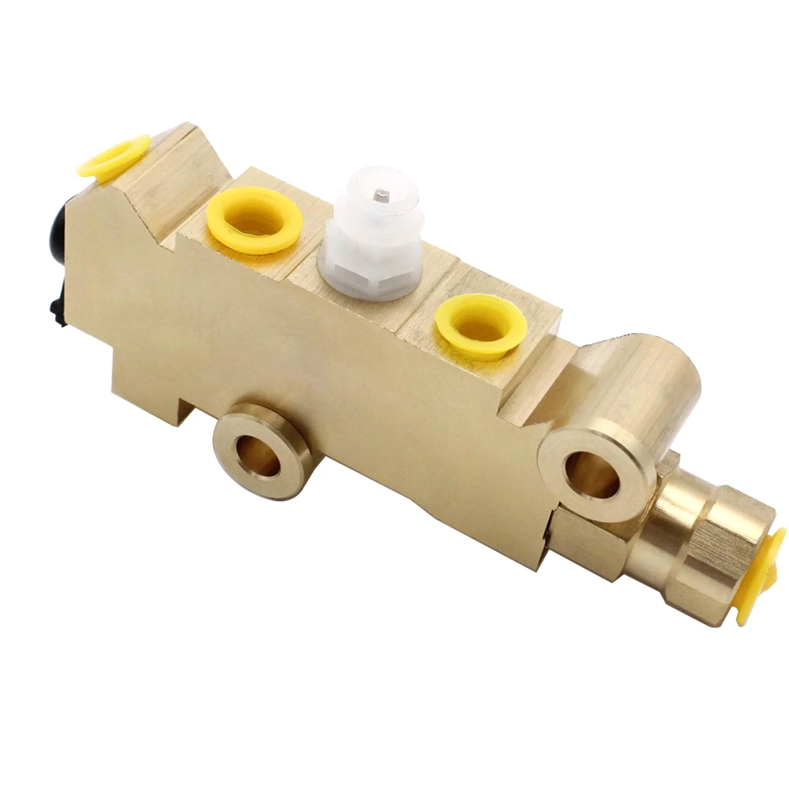 Brass PV2 Proportioning Valve For Front Disc And Rear Drum Brakes Fits 1978 1987 Chevy Mopar GMC Full Size Trucks And Vans Works With OEM Dual Reservoir Master Cylinders For Disk Drum Brake System Upgrades YUCHENSHLP PV2