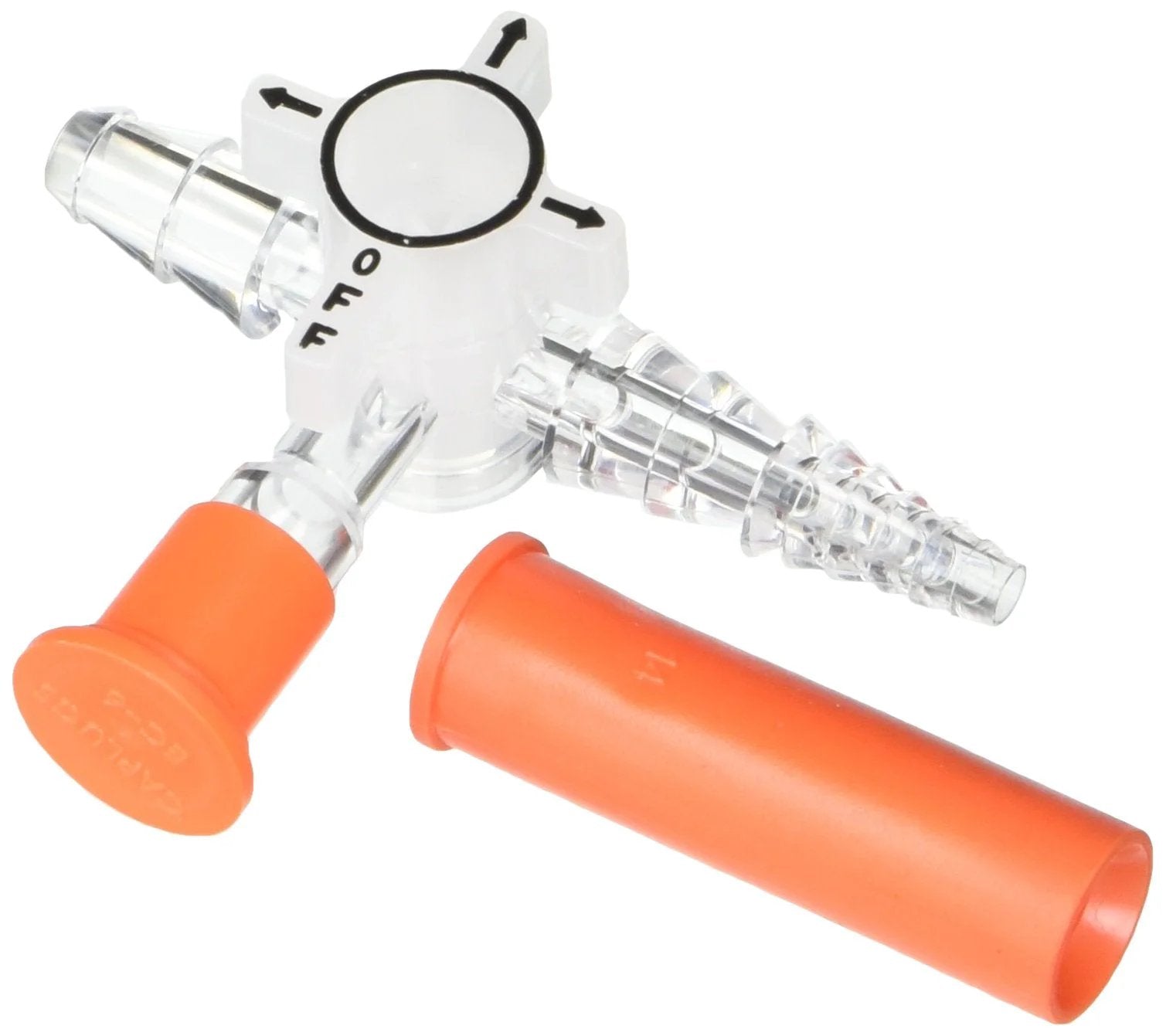 Lopez Valve Closed Enteral Tube Valve For Safe Enteral Feeding By ICU Medical ICUM9000EA with cap and valve mechanism