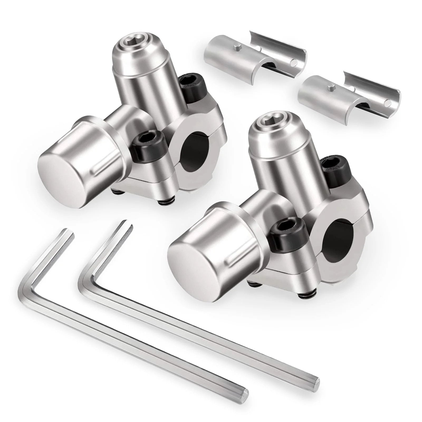 Two Pack Bullet Piercing Valve Kit Zinc Alloy Needle Valve Three In One For Air Conditioners And Fridges Universal Tubing