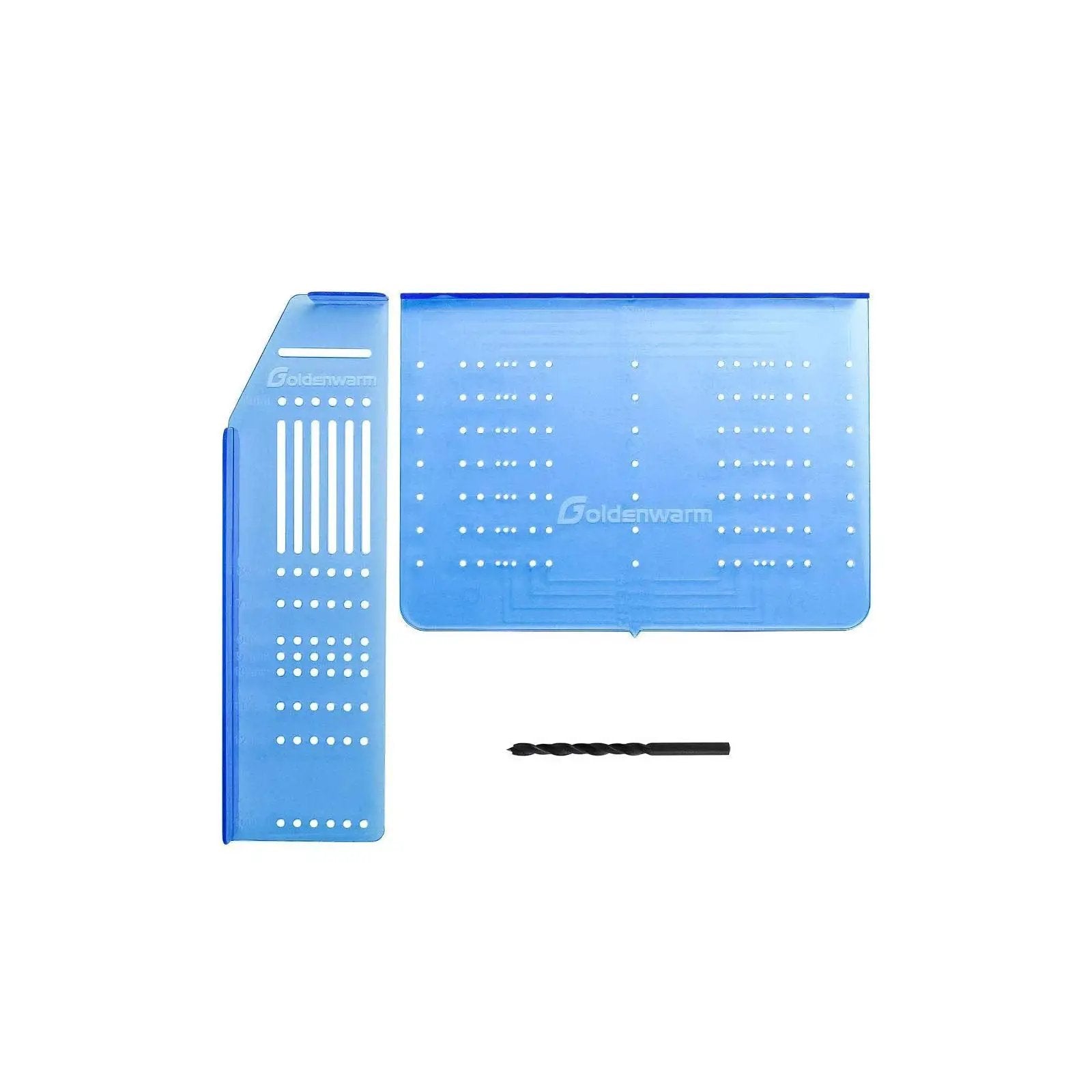 Cabinet Pull Template And Knob Drilling Template Set For Precise Handle Installation With Spacing From 64mm To 160mm Includes 3 16th Inch Drill Bit And Knob Template 1 Pack Ideal For Cabinet Handles And Drawer Pulls Durable Construction For Long Lasting.