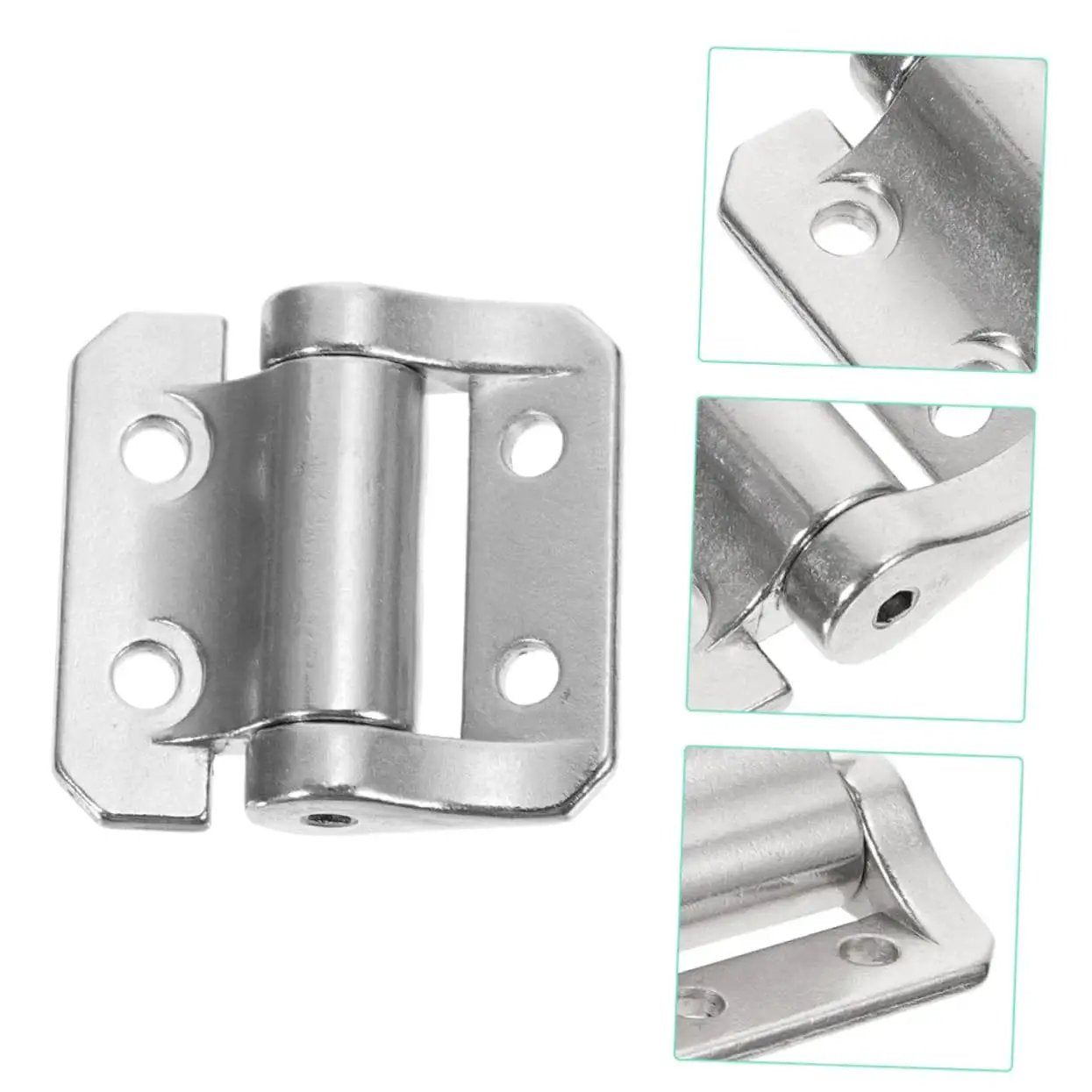 Corner Cabinet Hinge With Soft Close Function Thickened Door Hinge for kitchen cabinets, showing zinc alloy material and installation points