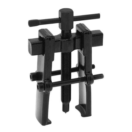 4 Inch Two Jaw Gear Puller With Adjustable Jaws For Auto Maintenance And Flywheel Removal, Durable Carbon Steel Construction, side view