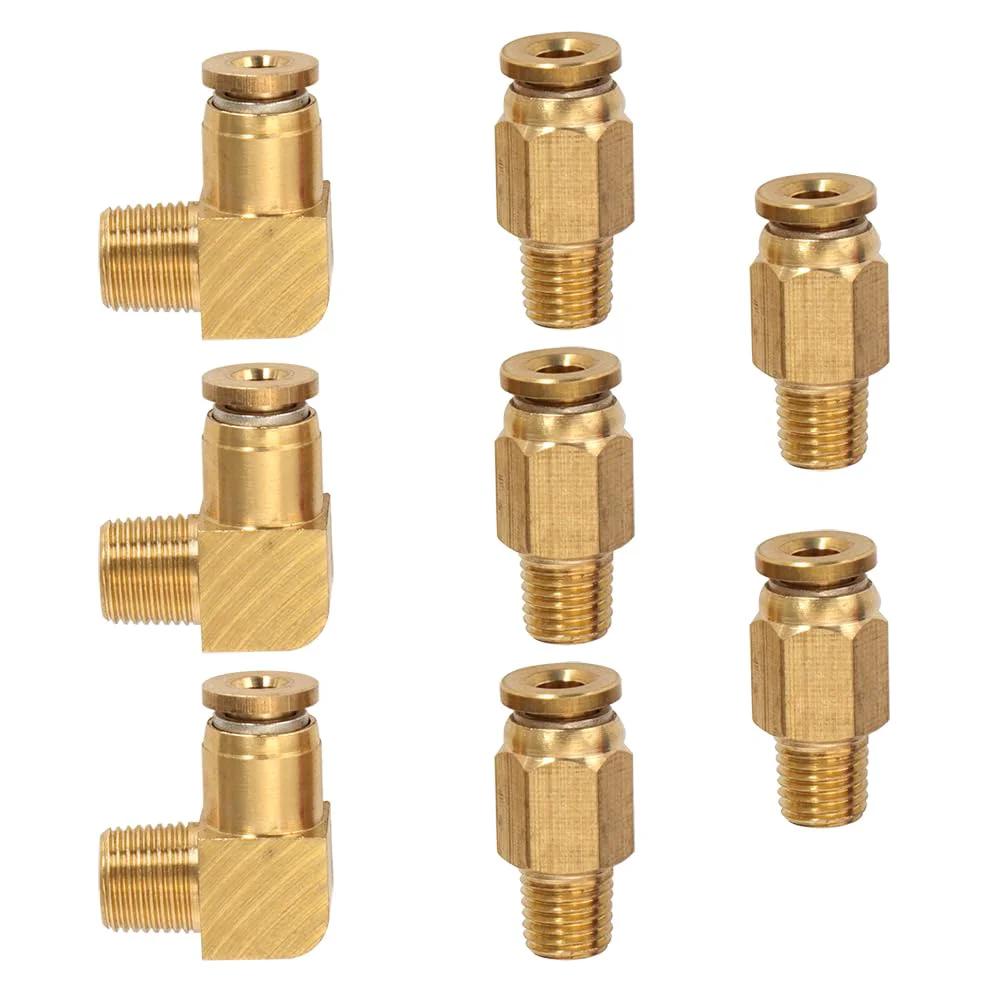 Shift Knob Air Line Kit For Eaton Fuller Transmissions 13 15 18 12 Foot High Pressure Resistant Air Tubes With Push In Fittings