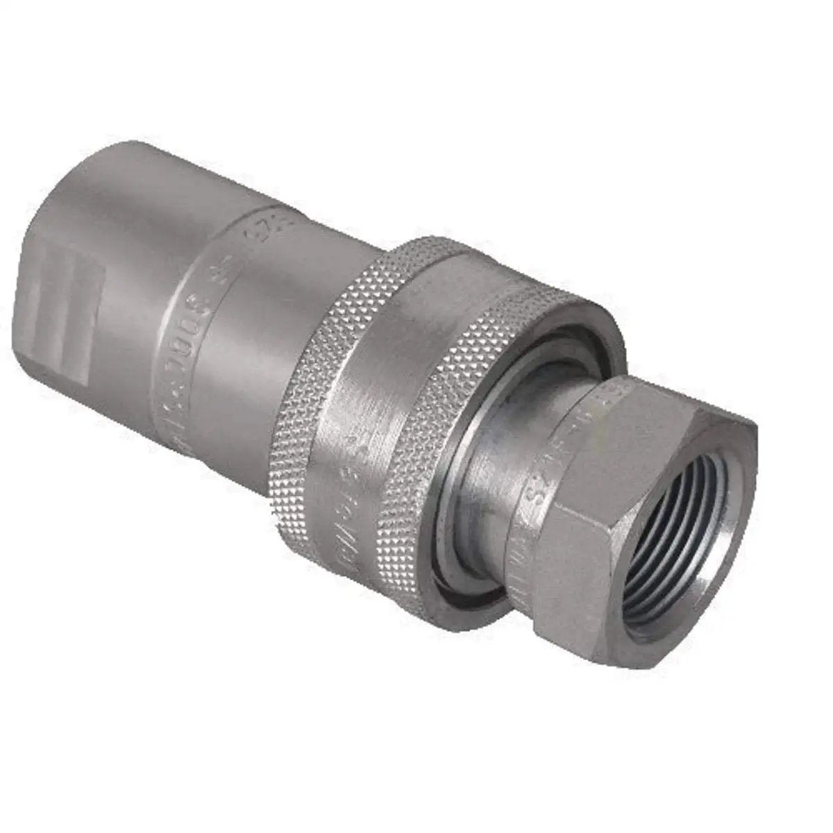 Half Inch Quick Coupler One Way Sleeve With Ball Valve Set Hydraulic Quick Disconnect S20A 4 industrial fluid systems