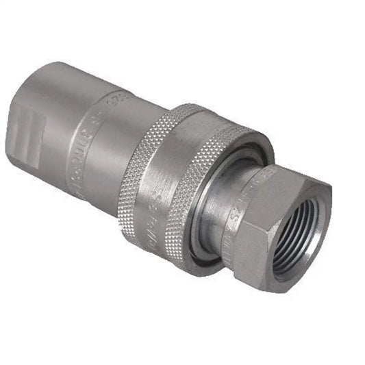 Half Inch Quick Coupler One Way Sleeve With Ball Valve Set Hydraulic Quick Disconnect S20A 4 industrial fluid systems