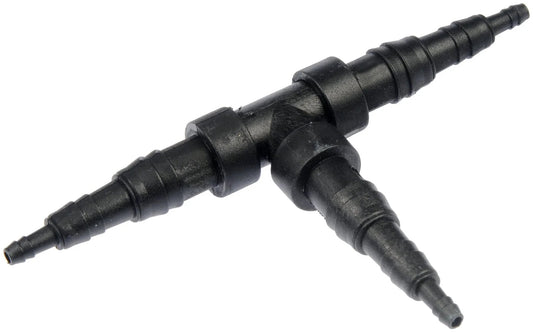 Hard Vacuum Tubing Tee Kit For 1/8 1/4 And 3/8 Inch Tubing features T Shape Fitting in Durable PVC Vinyl by Dorman