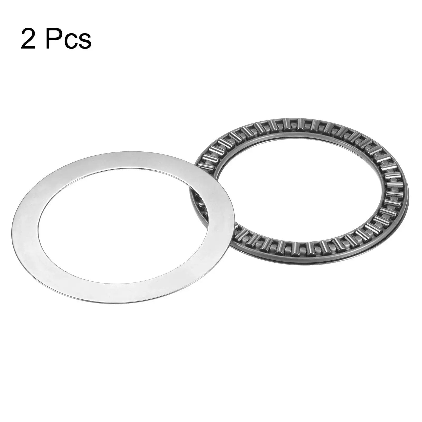 Thrust Needle Roller Bearing Set With Washers AXK75100 75mm Bore 100mm OD 4mm Thick 2 Pieces Built For Heavy Loads