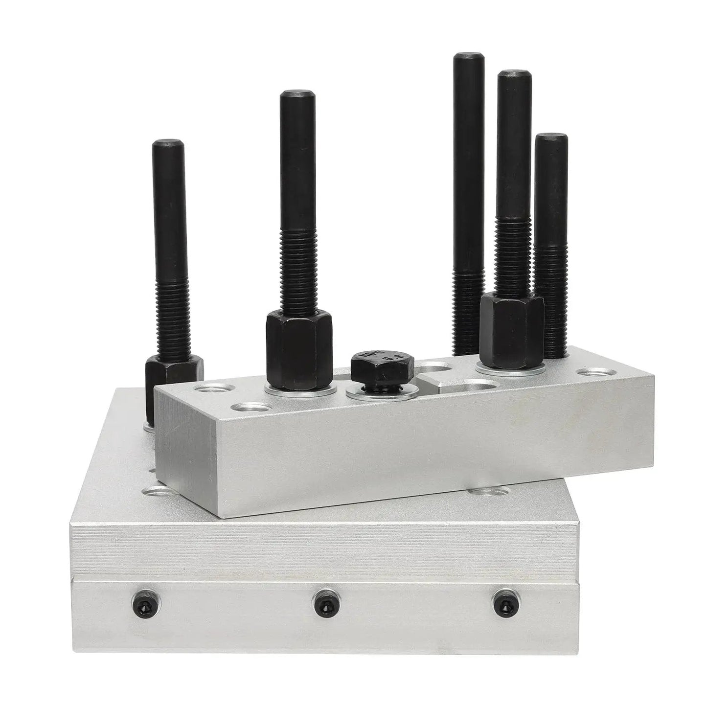 Universal Drill Press Support Block Plate Tool Set Kit for Bearing and Bushing Repair Removal and Installation 30 Ton Capacity