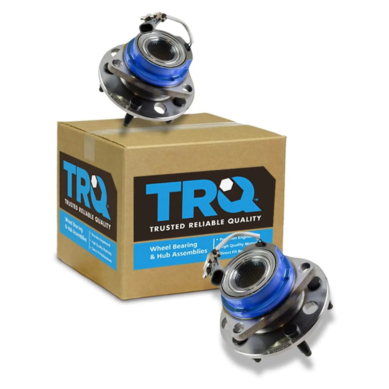 Front Left and Right Wheel Bearing and Hub Assembly Pair for Buick LeSabre Riviera Century Park Avenue With ABS Compatible