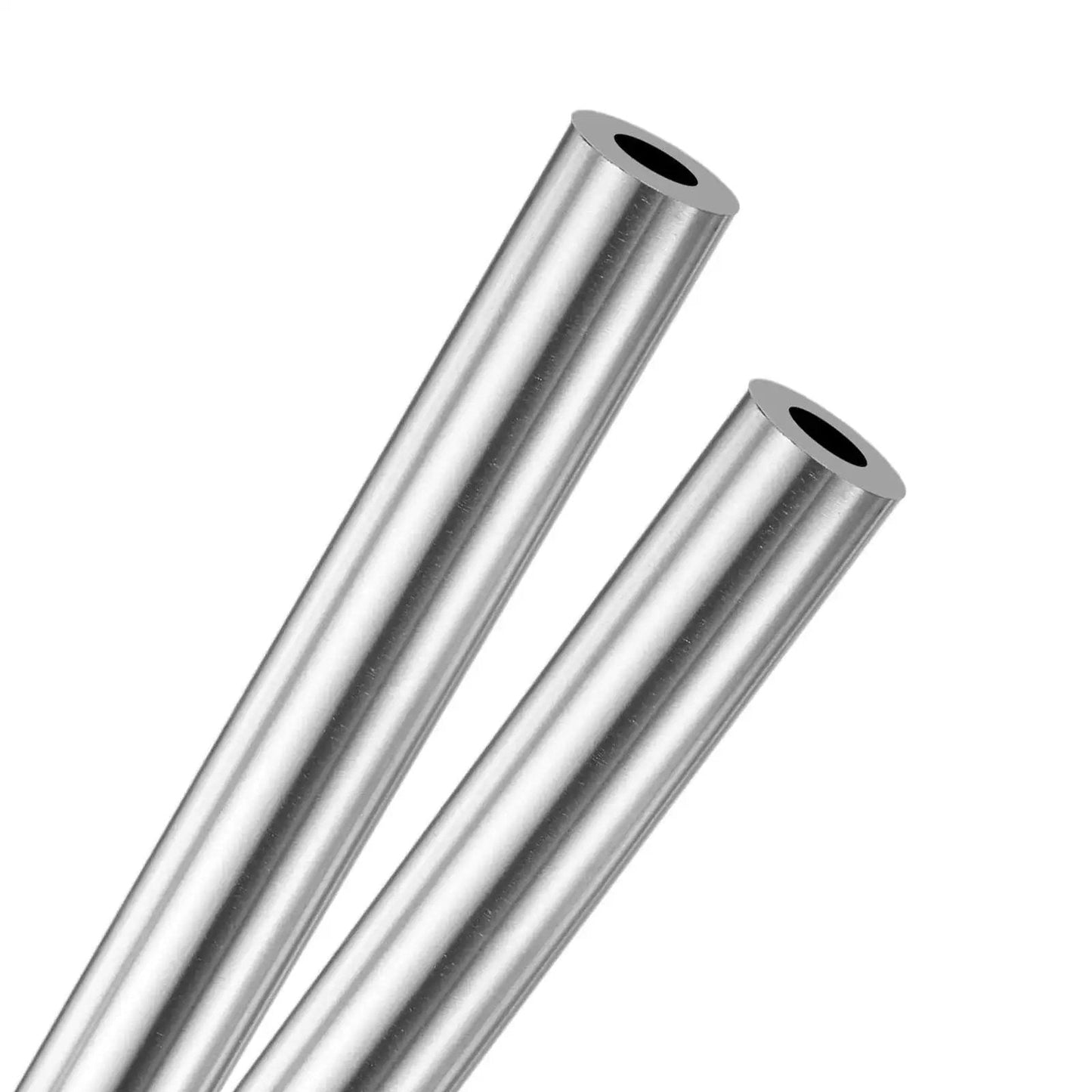 Premium 2 Pack 304 Stainless Steel Tubing 5mm OD 1mm wall seamless pipe for construction and DIY projects