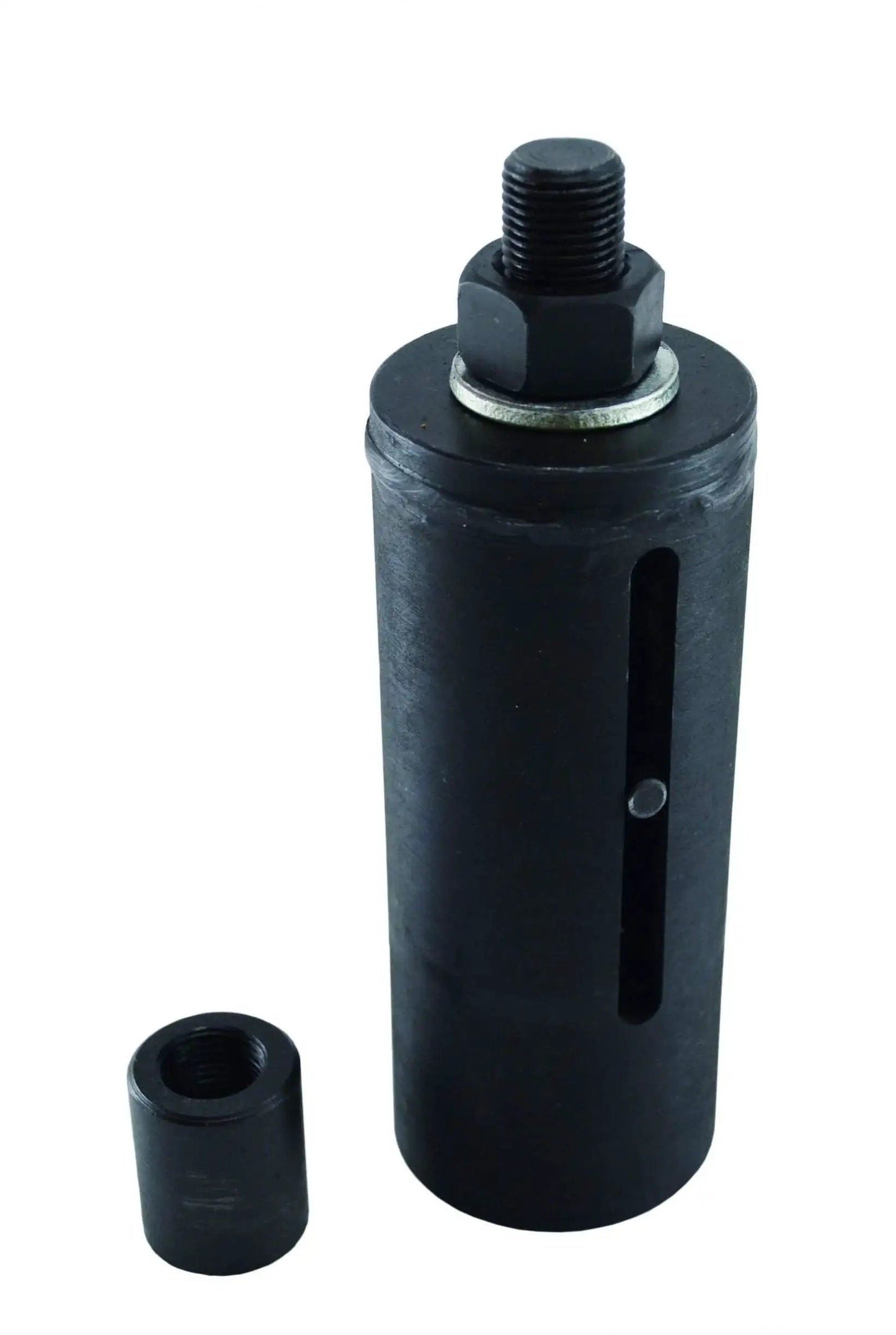 Ball Joint Puller Remover For Seized Subaru Vehicles With Slide Hammer Adapter, showing tool and adapter.
