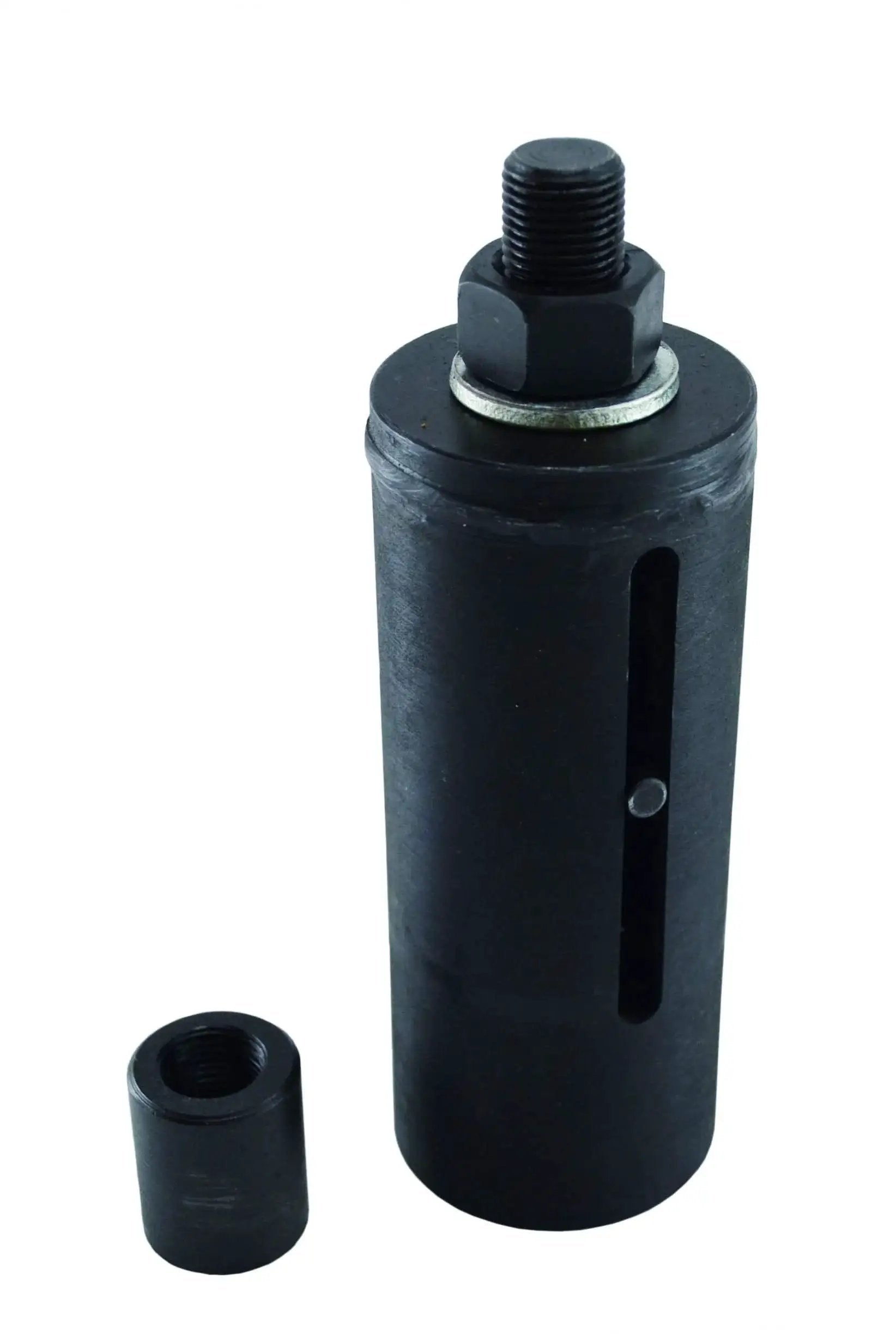 Ball Joint Puller Remover For Seized Subaru Vehicles With Slide Hammer Adapter, showing tool and adapter.