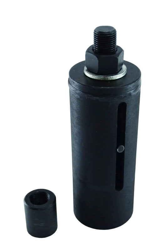 Ball Joint Puller Remover For Seized Subaru Vehicles With Slide Hammer Adapter, showing tool and adapter.