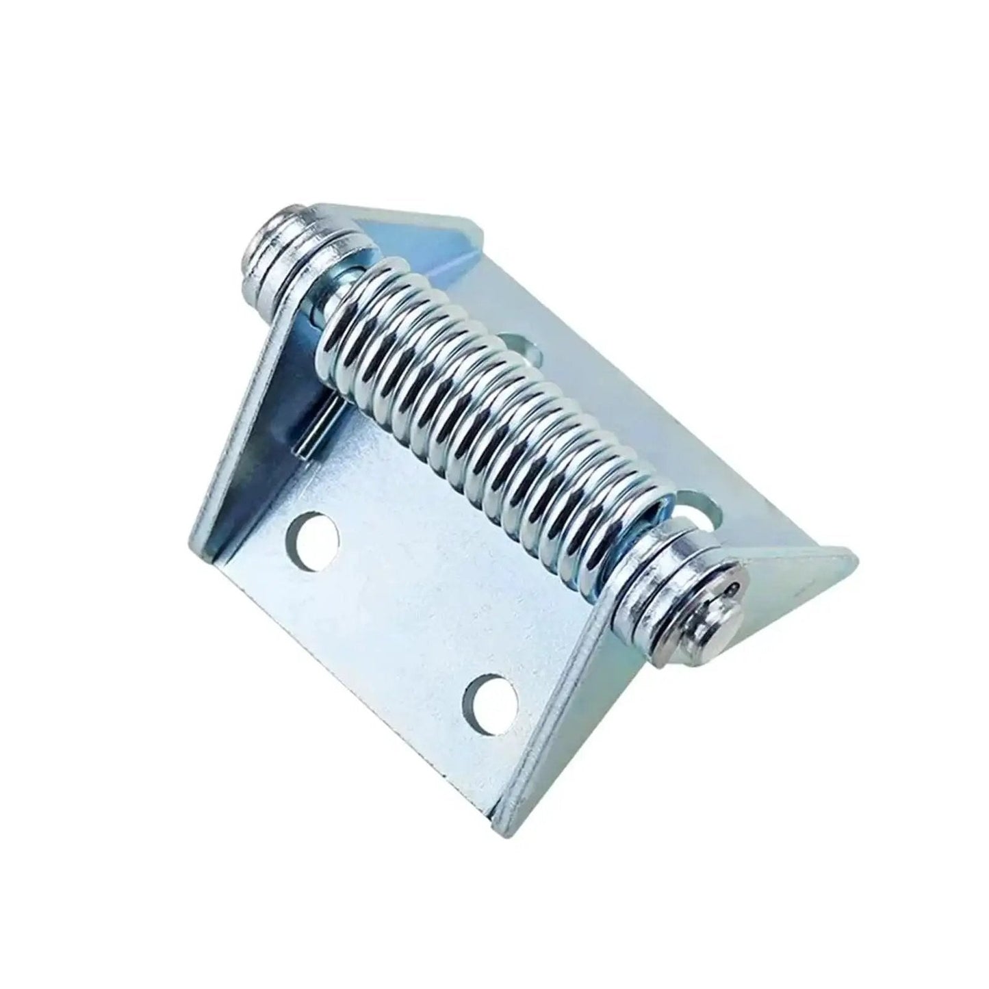 Heavy Duty Industrial High Capacity Tension And Large Self Closing Spring Hinges With Superior Load Bearing For Doors Cabinets Panels And Heavy Duty Applications 1 Piece Durable Steel Construction For Longevity And Easy Installation, front view
