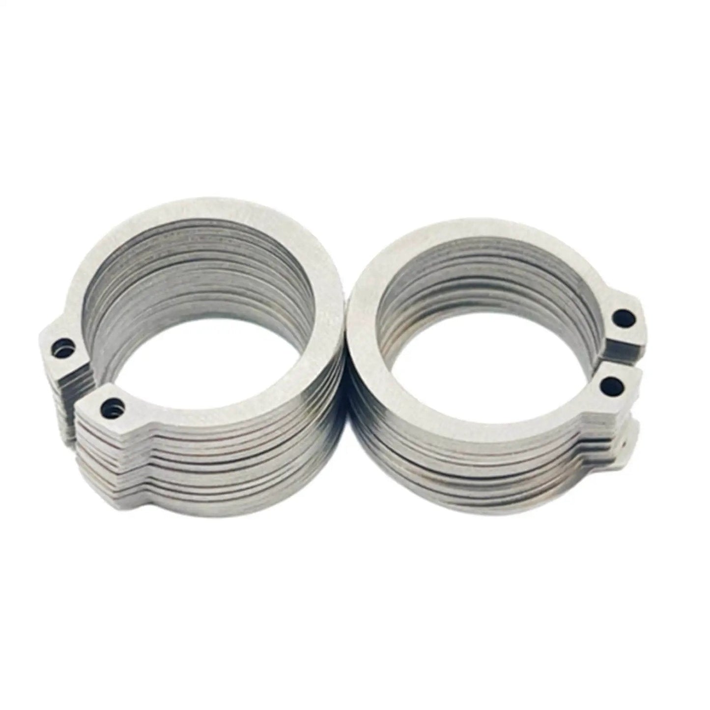 External Retaining C Clip Rings Set In 304 Stainless Steel 100 Piece Pack For Bearings And Machinery Fits 6 7 8 9 10mm