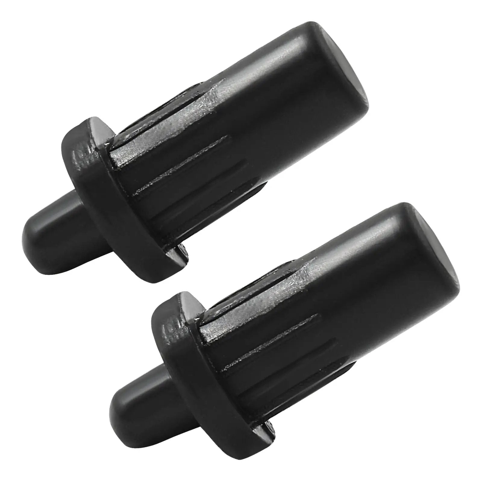 20 Pcs Cabinet Door Dampers Pin Plunger Replacement Kit For Window Shutters Black Easy Install Buffer Pins For Smooth Quiet Close And No Squeak Operation In Home Improvement Projects, shown in close-up view