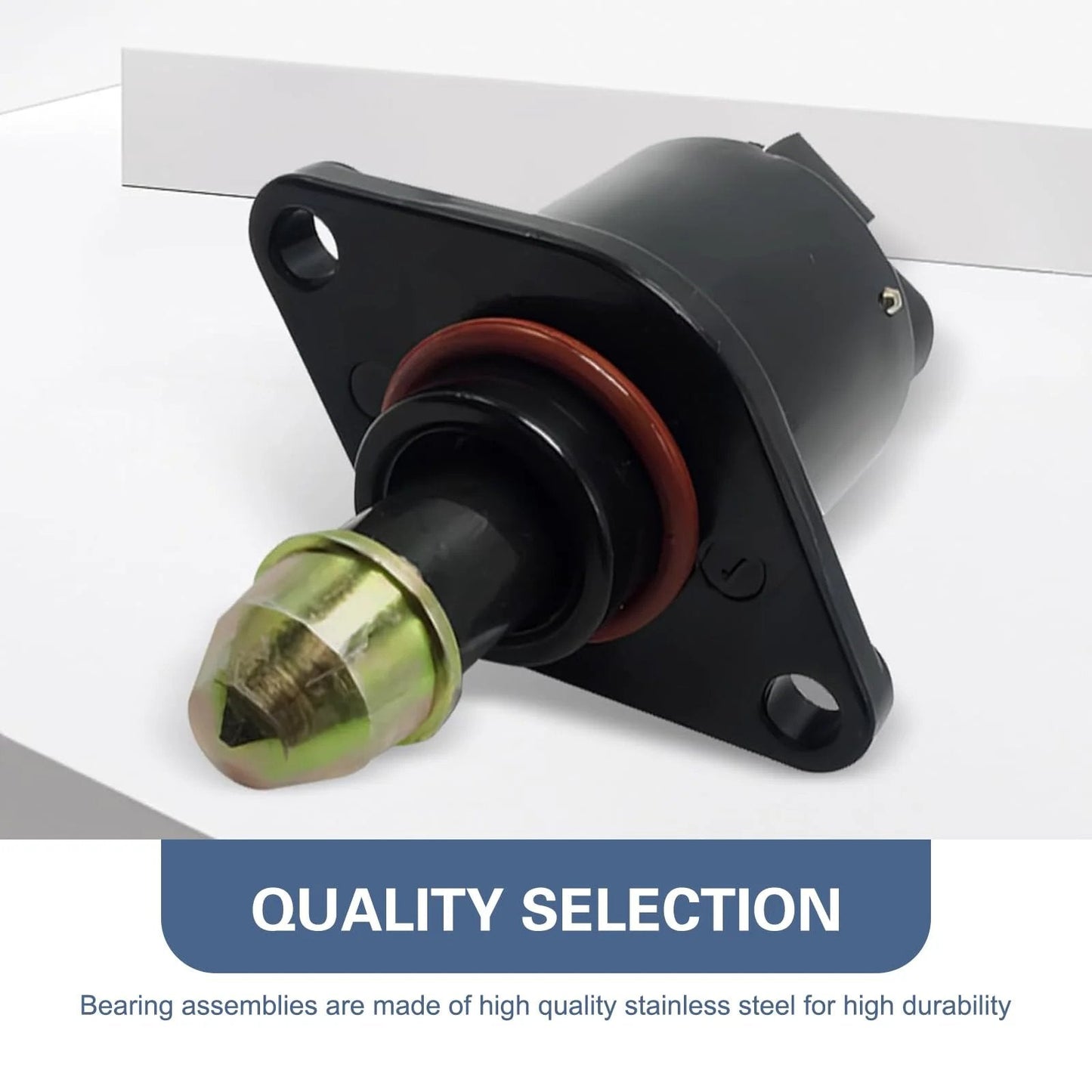 Smooth Ride Idle Air Control Valve For Cars Auto Idle Motor Replacement Replacing OEM 90380 10526 90325864, black valve