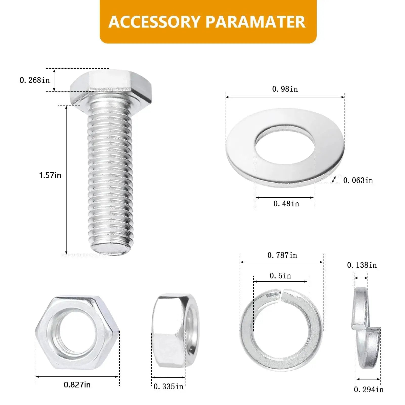 2 Pack UCP205-16 Mounted Pillow Block Ball Bearing Set With 1 Inch Bore Bearing Steel Construction Industrial Grade Includes Four Bolt and Nut Sets for Quick Mounting and Durable Operation in Machinery accessory dimensions
