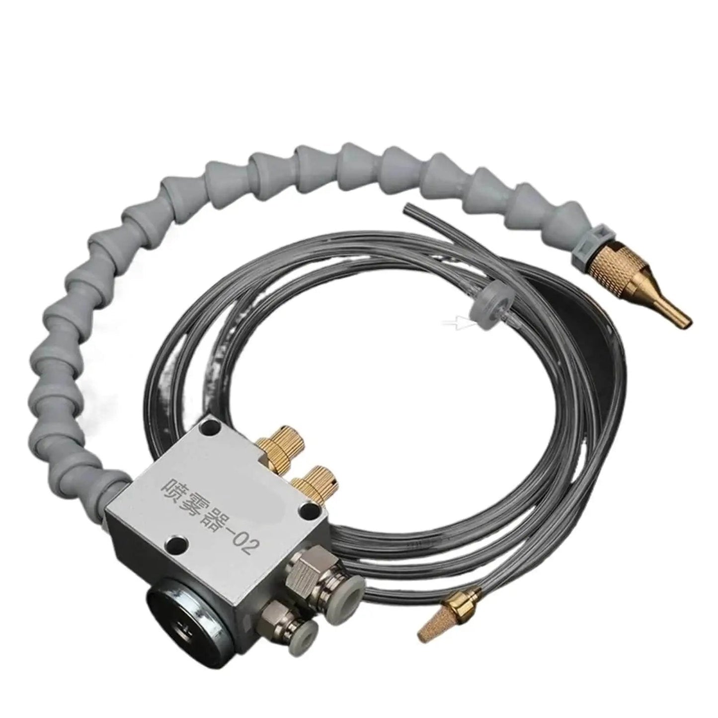 Mist Coolant Lubrication Spray System For CNC Lathe Milling Drill Engraving Machines 8mm Pipe Cooling Pneumatic Sprayer With Magnet2 Easy Install High Flow Mist