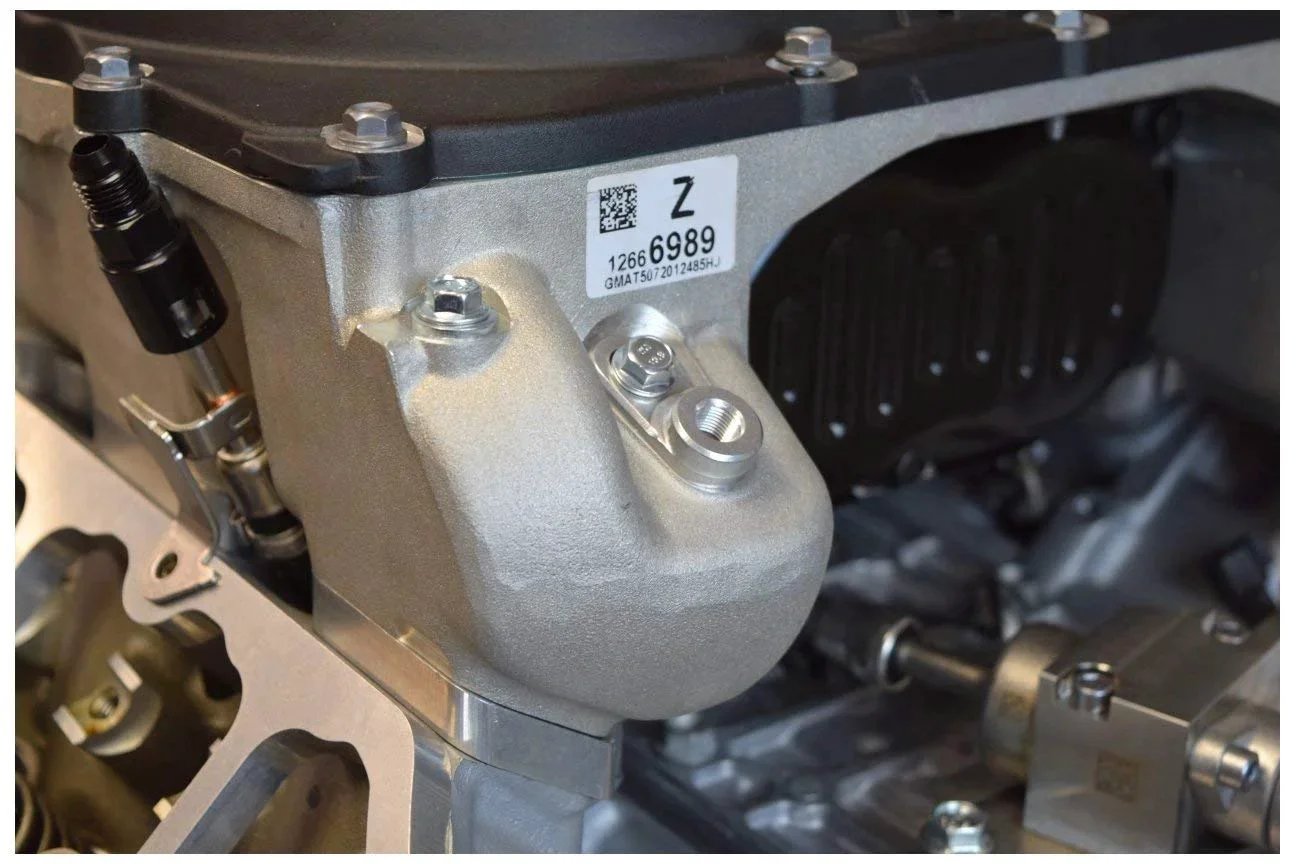 Installed Vacuum Port Hose Adapter One Eighth NPT For LSA LS9 LT4 And LS Superchargers Fits Holley High Ram MAP Precision Machined Billet