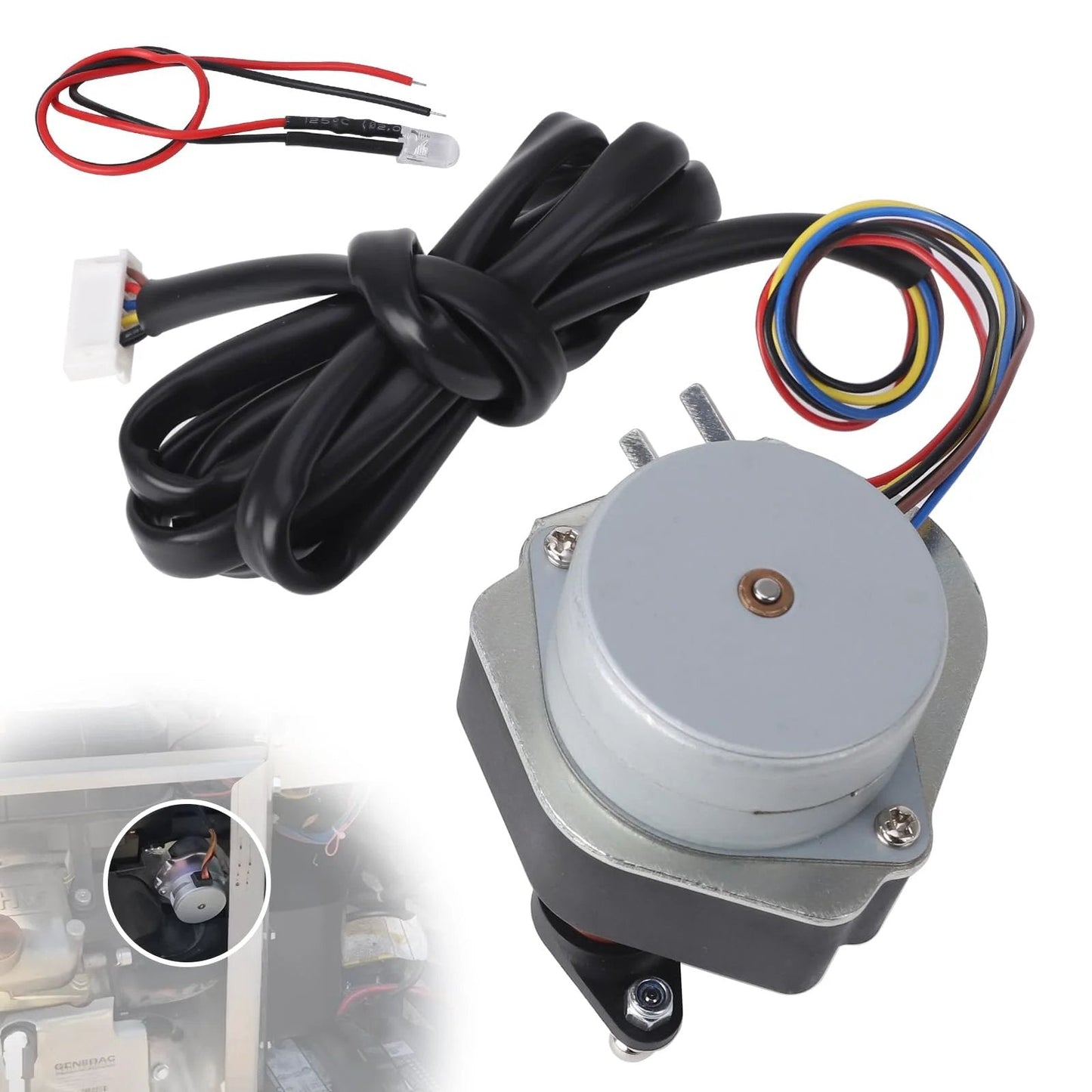 Dialed In Stepper Motor Assembly For Generac Guardian GTH990 HSB Generators, Compatible With 990 992 999 Series, Replaces 0G6453 GTH990 HSB