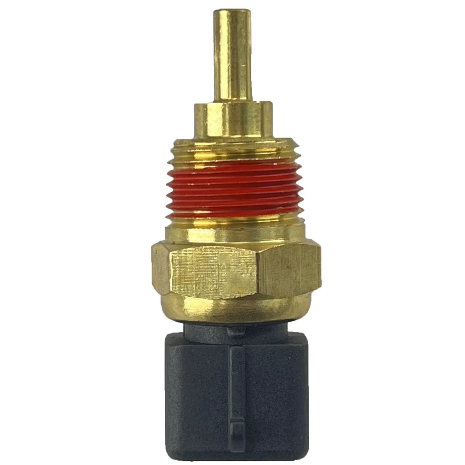 Front view of Coolant Temperature Sensor For Hyundai Elantra Accent Sonata Tucson Soul Rio Forte Optima And More With OEM Fit And Accurate Readings Compatible Part Numbers 39220-38030 39220-38020 39230-26700 3922038030 3922038020 SU5541 TS10326