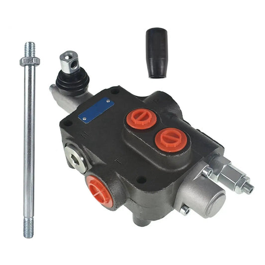 Heavy Duty 1 Spool Hydraulic Directional Control Valve 21 GPM 3600 PSI SAE Ports showing components for fluid power projects