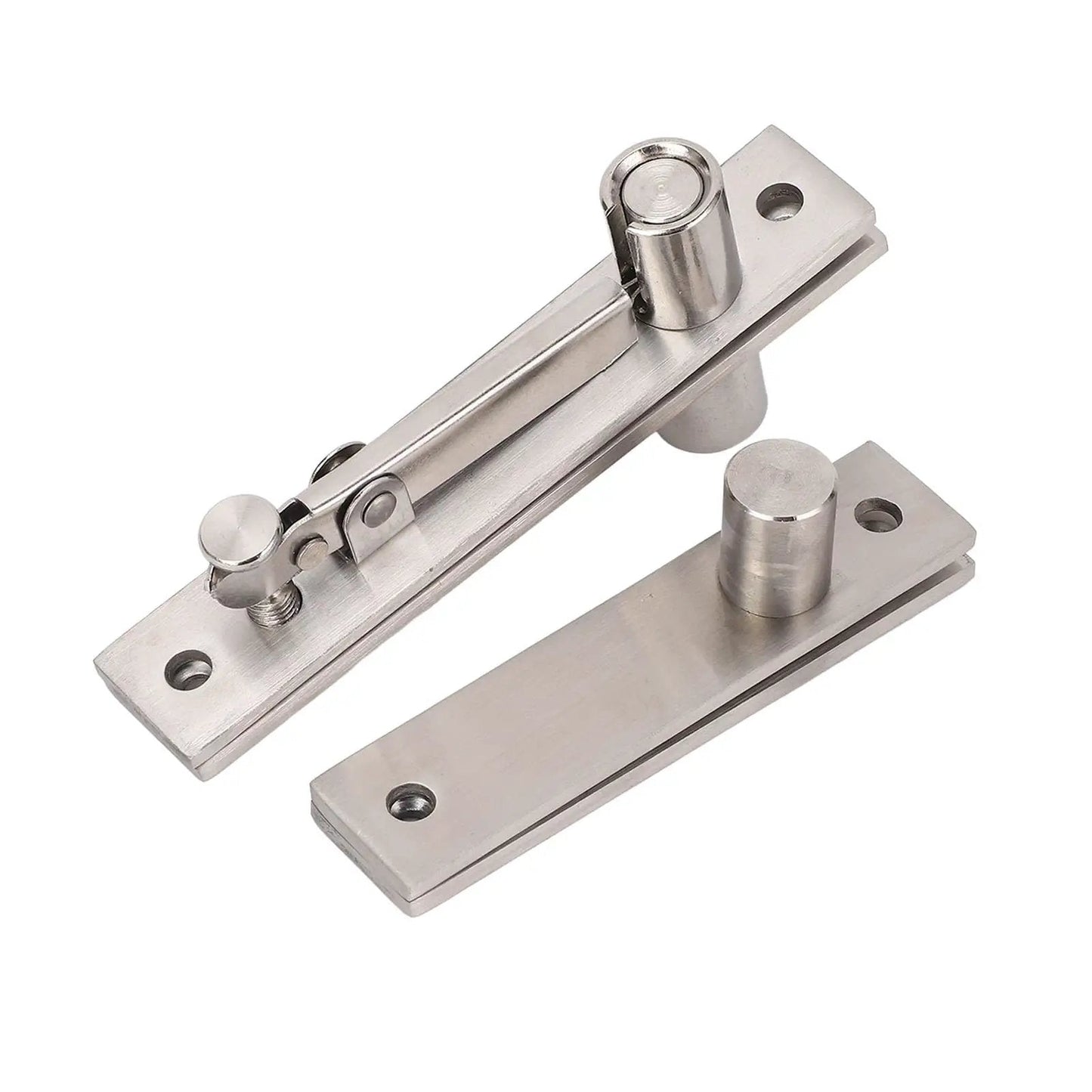 Beefy Heavy Duty Pivot Hinge With 300 Lbs Load Bearing And 360 Degree Rotation Concealed Door Hinge For Secret Door Or Hidden Bookcase Made From Stainless Steel WALFRONT