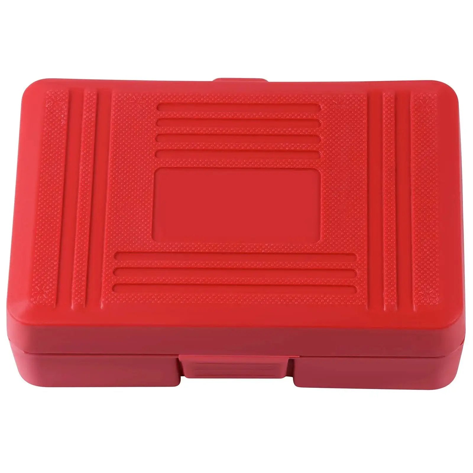 Red carrying case for Rear Axle Bearing Puller Kit With Three Sizes Small One Inch To One And Seven Eighths Inch Medium