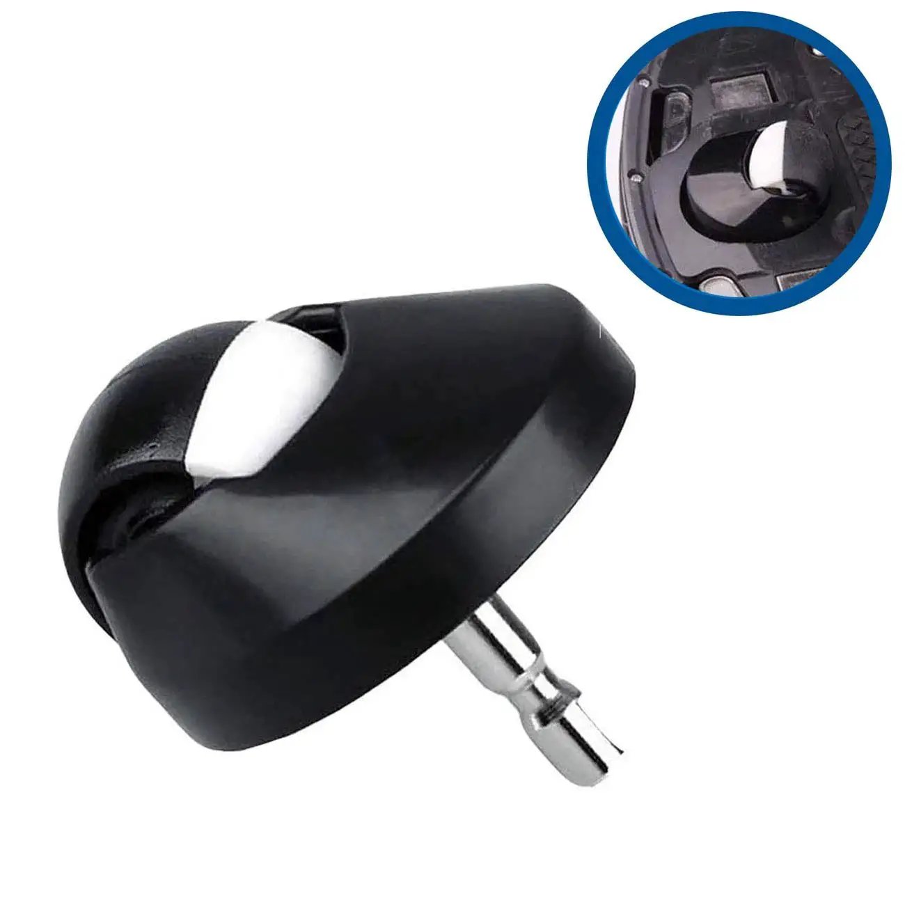 Replacement Front Wheel Caster Assembly For Roomba Vacuum Cleaner 500 600 700 800 900 Series Two Pack With Bearings visible.