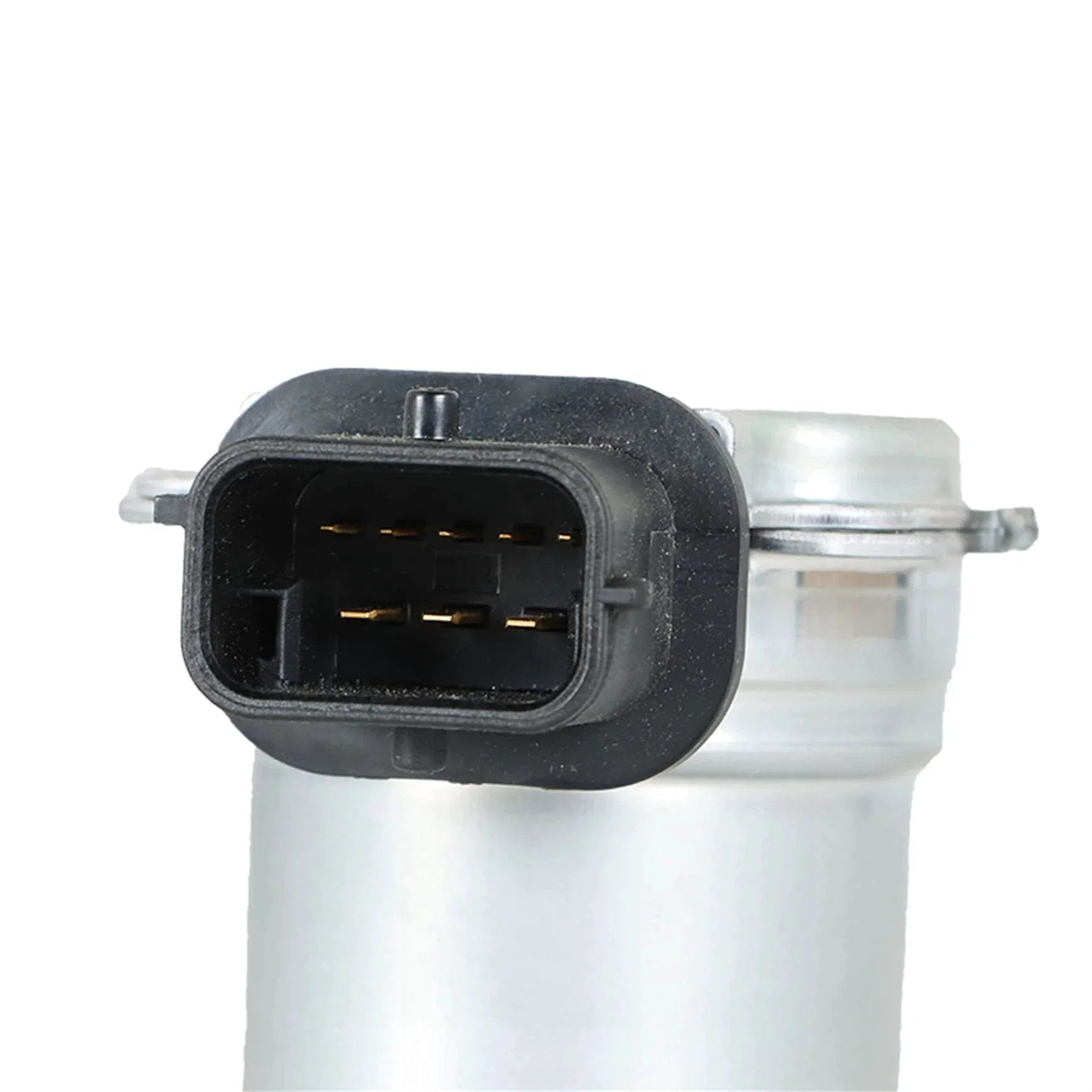 Close-up of plug connector for Clutch Actuator Replacement for 2011 to 2017 Ford Fiesta and Focus Automatic Transmission Left Side