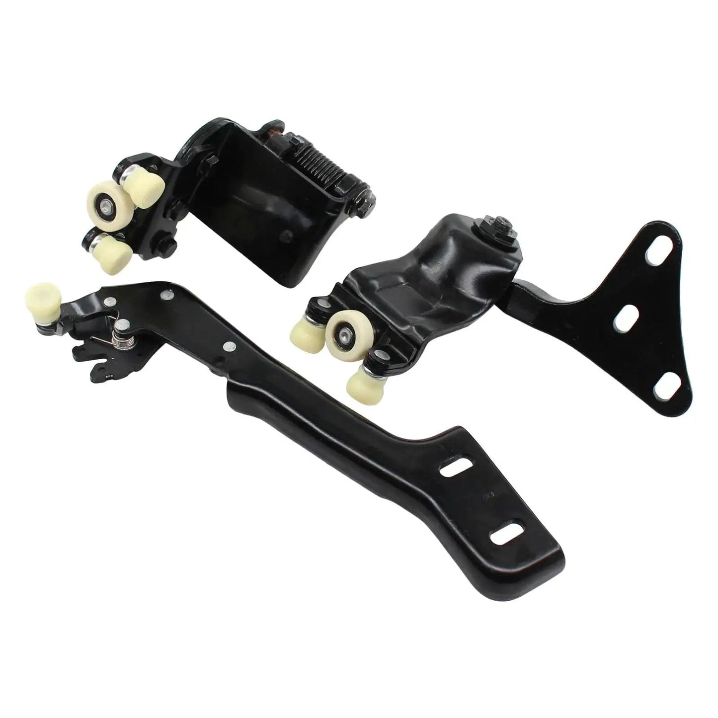 3 Piece Right Side Upper Middle And Lower Sliding Door Hinge Roller Set For Ford Transit 150 250 350 2015-2020 Durable High Rigidity Replacement Parts For Smooth Quiet Sliding And Long Lasting Performance