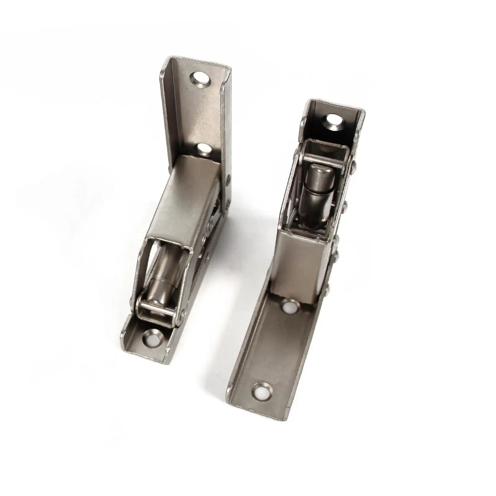 Sleek Invisible Concealed Hydraulic Buffer Cabinet Hinges For Effortless Quiet Closing And Space Saving Design, 4-piece kit, steel