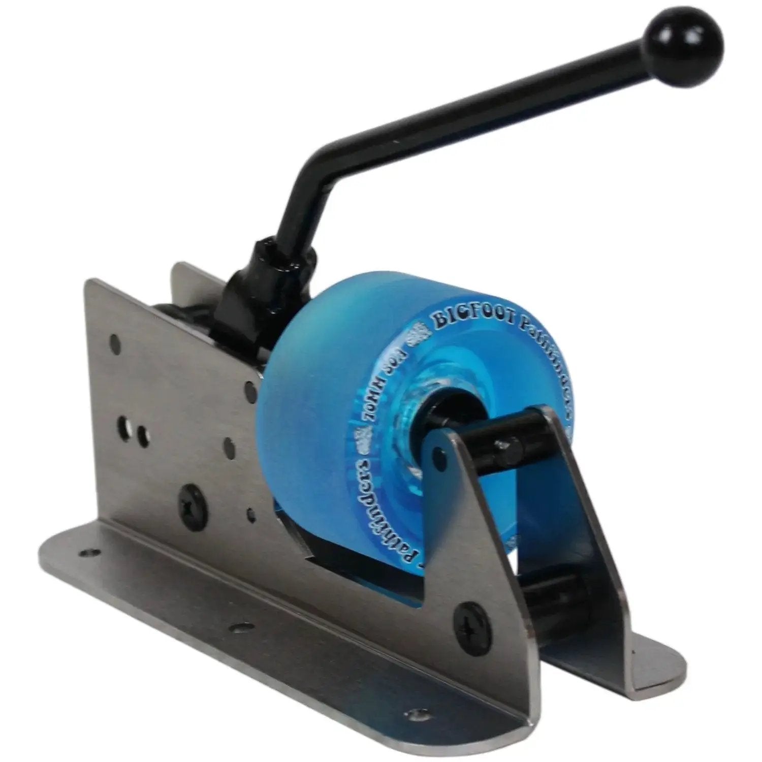 Bearings Press And Puller For Skateboard Inline Longboard Quad Caster And Cruiser Wheels tool with wheel attached