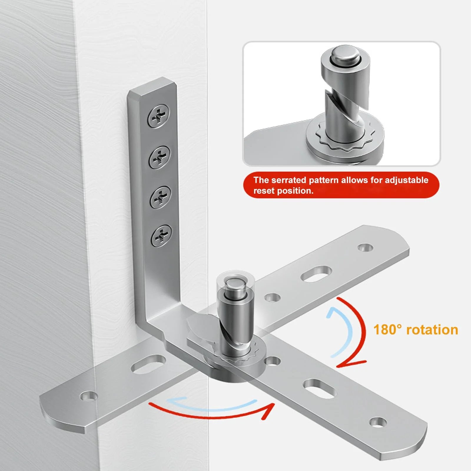 Self Return Double Swing Saloon Door Hinges For Cafe Doors 304 stainless steel heavy duty, rust resistant construction
