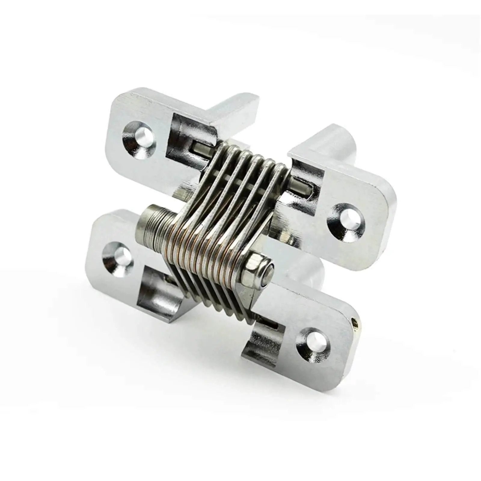 Flat Torque Hinge For Gates With Square Damping And Arbitrary Angle Positioning Cone Hole Zinc Alloy Gate Hinge 1 Piece 3 Nm Torque