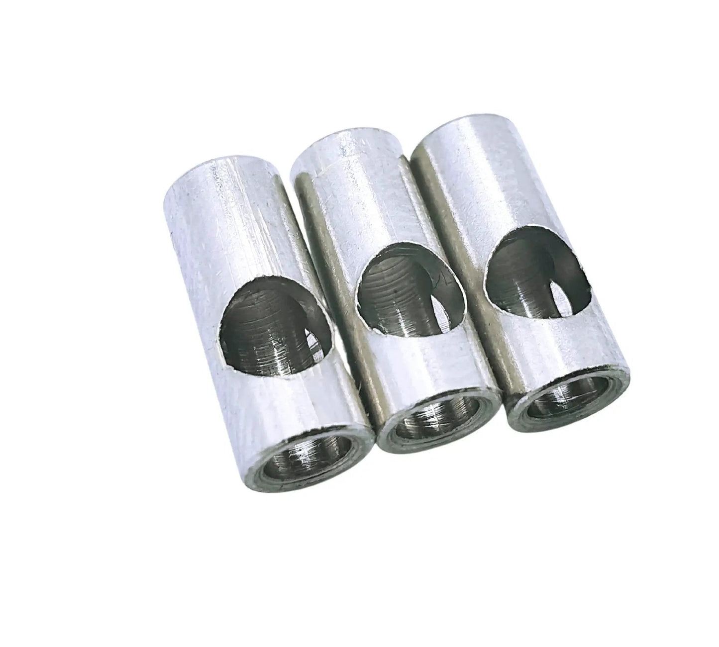 Stainless Steel Pinion Coupler Sleeve Adapter Converts 3.175mm To 5mm Pinions For RC Motors 3650 550 540 12mm Long Wear Resistant