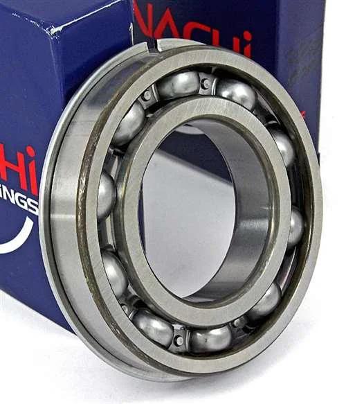 6205NR Nachi Bearing Open C3 Snap Ring Japan 25x52x15mm