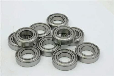 10-Pack 6205ZZ Bearings 25x52x15mm Shielded