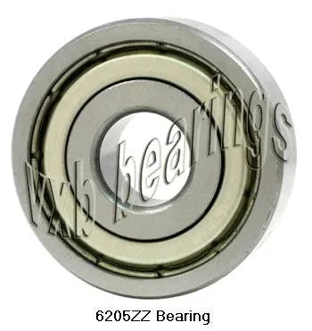6205ZZ Bearing Deep Groove 25x52x12mm
