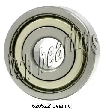 MR6205ZZ Bearing Deep Groove 25x52x12mm