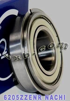 6205ZZENR Nachi Bearing 25x52x15mm Double Shielded C3 Snap Ring Bearing