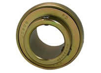 1-1/2 in Bore Zinc Wide Housing Pillow Block Bearing with Set Screw Locking, Normal Duty Wide Slot Mounted Ball Insert, Sealed Ball Bearing Insert Compatible for Linear Slide Units, Single Unit