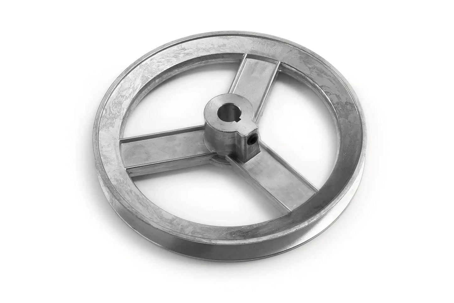 Heavy Duty 6 Inch V Groove Drive Pulley With Half Inch Bore 34 Degree V Groove Zinc Die Cast Z3A For 4L A Belts